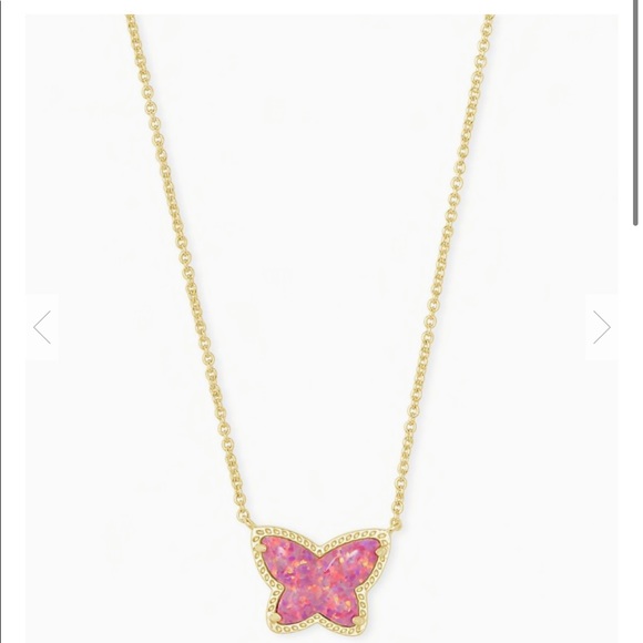 Ks Lillia Butterfly Gold Pendant 